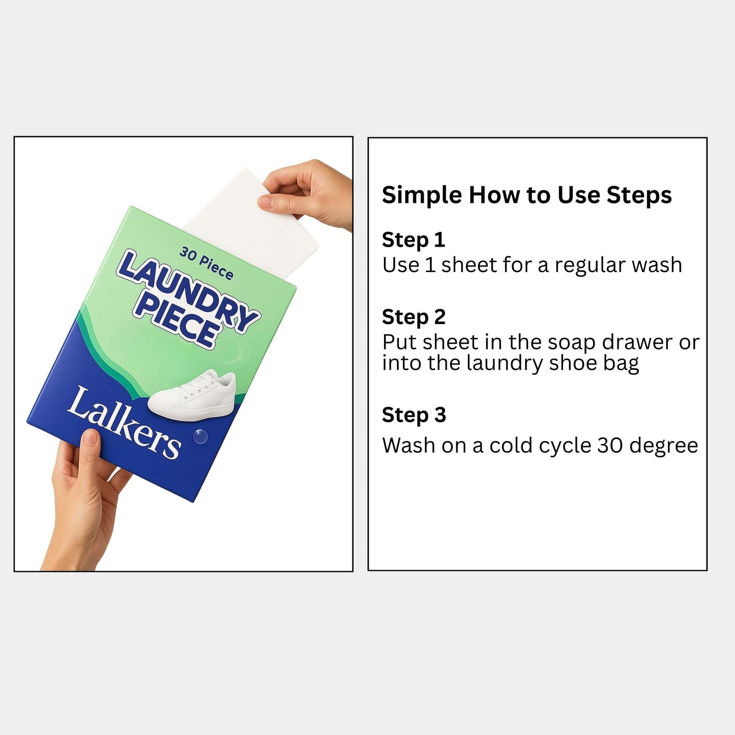 Shoe Detergent (30 strips)